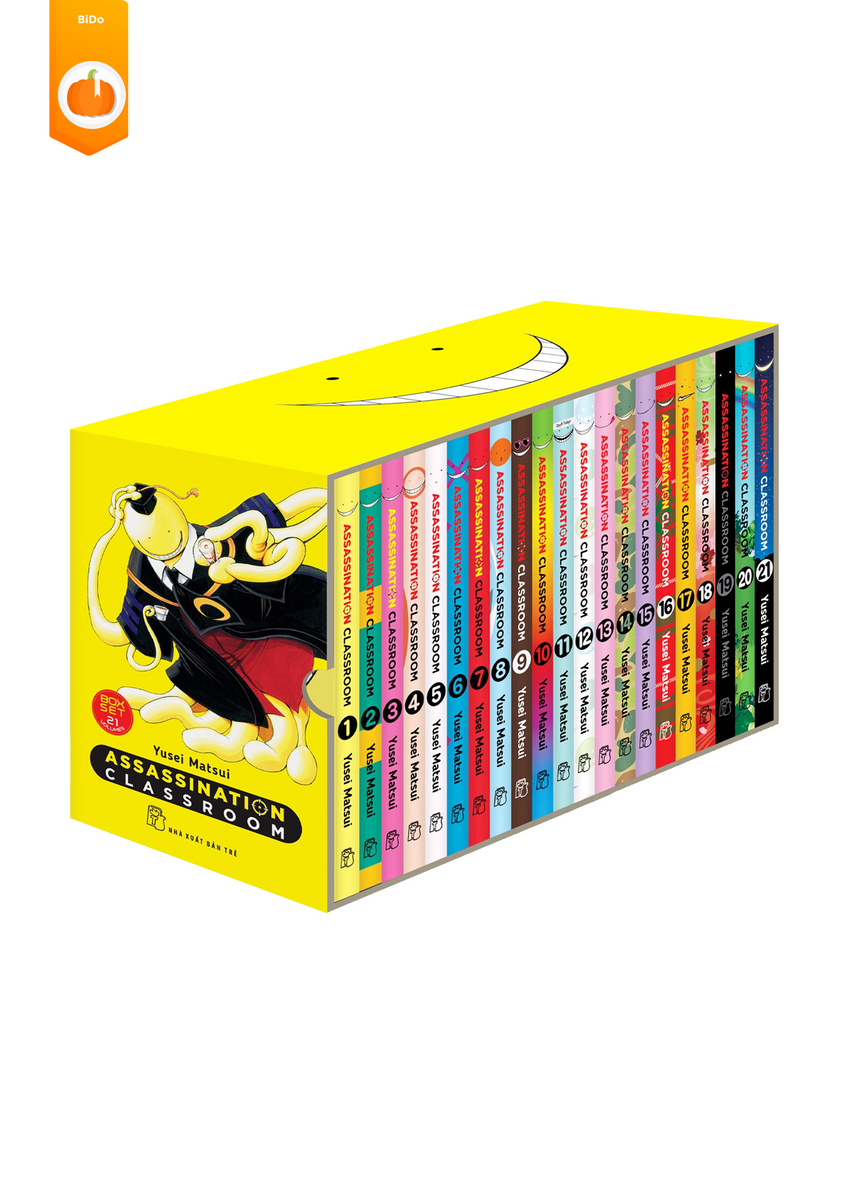 Boxset Trọn Bộ 21 Tập: Assassination Classroom (10% off + FREE SHIP)