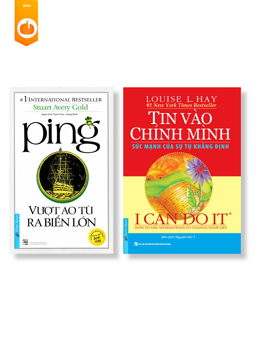 COMBO SÁCH SONG NGỮ (Tin vào chính mình + Ping Vượt ao tù ra biển lớn)