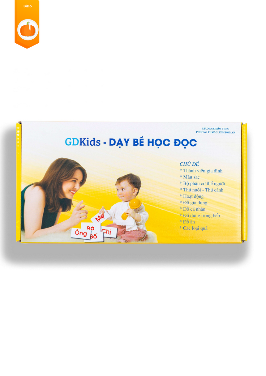 FLASHCARD - Dạy Bé Học Đọc Glenn Doman (100 Thẻ Flashcard) - Dành cho trẻ 0 - 6 tuổi